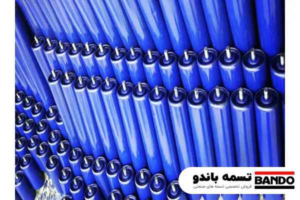قیمت رولیک نوار نقاله ( رولیک و غلطک صنعتی ) 3 رولیک پرسی در کانوایر