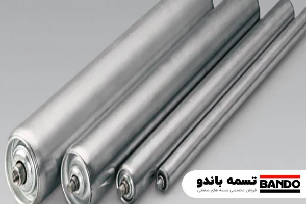 قیمت رولیک نوار نقاله ( رولیک و غلطک صنعتی ) 11 رولیک استیل کانوایر