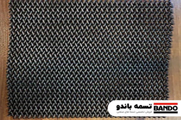فروش تسمه نقاله توری فلزی استیل 2 کاربردهای تسمه نوار نقاله توری